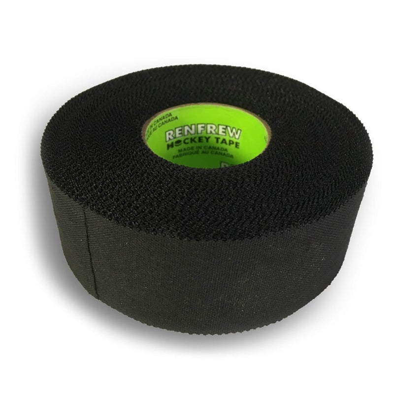 Renfrew Cloth Hockey Tape (25m, 1.5", Black XT) - Image 1